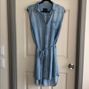 Rails blue chambray dress